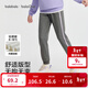 巴拉巴拉童裝女童加絨褲子2025秋冬裝新款兒童休閑運動(dòng)褲長(cháng)褲保暖束腳褲時(shí) 深花灰00102 【加絨修身】 120