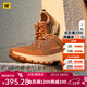 卡特（CAT）休閑鞋皮鞋男鞋25新品男士城市輕戶(hù)外機能風(fēng)低幫單鞋 棕黃色【男】 40