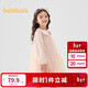 巴拉巴拉童裝女童連衣裙兒童網(wǎng)紗裙子2025春裝新款小童碎花裙208125111012