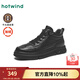 熱風(fēng)【商場(chǎng)同款】商場(chǎng)同款酷颯百搭馬丁靴戶(hù)外男靴冬季厚底增高休閑靴 01黑色(絨里H91M4460) 42 260mm
