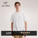 ARC'TERYX始祖鳥(niǎo) KRAGG SL COTTON SS 透氣 男子 棉質(zhì)短袖T恤 WHITE LIGHT/石膏白 L