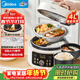 美的（Midea）【國家補貼】官方鴛鴦鍋電壓力鍋4L家用煮小米電飯煲高壓鍋3-6人 全自動(dòng)智能預約開(kāi)蓋火鍋MY-4KK05