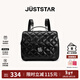 歐時(shí)納（JUST STAR）張予曦同款雙肩背包女生新輕奢超輕上課書(shū)包小眾旅行通勤雙肩包包