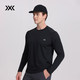 XBIONIC布里茲M(mǎn)INI華夫格長(cháng)袖T恤男吸濕速干上衣抑菌防曬26新品 26633 暗夜黑 L