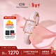丹尼爾惠靈頓（DanielWellington）DW女士手表珠光貝母經(jīng)典皮質(zhì)石英腕表送女友新年禮物DW508