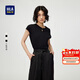 HLA海瀾之家短袖T恤女裝中式盤(pán)扣修身短袖女夏季
