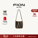 菲安妮（FION）2025新款包包女包單肩斜挎包百搭時(shí)尚通勤馬鞍包情人節禮物