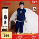 NEW BALANCE4-14歲男女童春秋新品套裝時(shí)尚背心三件套