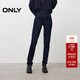 ONLY2025冬季新款塑形高腰收腹緊身褲長(cháng)褲牛仔褲女|125432001 J0B藍灰牛仔 M M標準褲長(cháng)