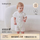 babylove【安心柔】嬰兒連體衣夏季薄款衣服寶寶純棉透氣短袖哈衣爬服