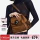 JellyToyboyJTB銀河背包.冬新款書(shū)包復古單肩斜挎包女大容量雙肩包 棕色 無(wú)規格