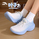 安踏葉子7跑鞋女鞋2026新款軟底厚底增高網(wǎng)面透氣多巴胺學(xué)生運動(dòng)鞋女