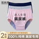雪茜曼老年人防漏尿內褲女加長(cháng)加寬襠純棉中老年尿失禁專(zhuān)用護理隔尿褲XL
