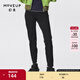 幻走（MOVEUP）【商場(chǎng)同款】2023冬季新款丈根織帶設計師牛仔打底褲女 牛仔黑 M
