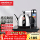 金灶（KAMJOVE）半自動(dòng)上水電熱水壺保溫一體茶臺燒水壺多功能恒溫電茶爐 家用泡茶壺套裝茶具 T-25A 1L