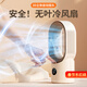 色果無(wú)葉搖頭風(fēng)扇辦公室桌面小型家用客廳宿舍迷你噴霧小電風(fēng)扇桌上學(xué)生便攜式可充電大風(fēng)力床頭電風(fēng)扇 奶白色【可搖頭】三檔風(fēng)力·細膩噴霧·4000mAh