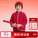 巴拉巴拉寶寶棉服外套2025保暖男女童拜年服外出新年紅色加絨208125171202
