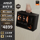 AMD R5 5600/9600X/RX7650GRE/6500XT迷你主機ITX整機手提DIY電腦組裝機臺式mini辦公臺式機AI PC電腦 配置六丨R5 5600/RTX5060