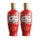 汾酒山西杏花村 53度 500mL 2瓶 出口炙熱紅玻汾 清香型白酒