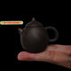 GIOIO迷你紫砂壺創(chuàng  )意小號袖珍指尖壺小號茶玩茶寵擺件精品功... 棕色龍蛋(擺件壺)