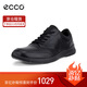 愛(ài)步（ECCO） 男鞋鞋子男四季透氣真皮鞋復古運動(dòng)鞋戶(hù)外經(jīng)典歐文511734 42
