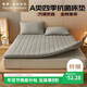 雅鹿·自由自在 A類(lèi)床墊褥子可折疊雙人床墊1.8x2米加厚鋪底墊被 180x200cm 灰色
