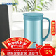 虎牌（TIGER）保溫保冷杯茶濾網(wǎng)杯男女不銹鋼辦公杯CWM-A050-AM森林綠500ml