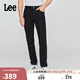 Lee中腰錐形日常顯瘦經(jīng)典五袋款男牛仔褲休閑潮流