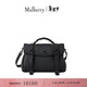 MULBERRY【尊享禮遇】/瑪葆儷Alexa中號斜挎單肩手提學(xué)院通勤女包 純黑色 中號