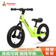 鳳凰（Phoenix）兒童鎂合金平衡車(chē)兒童2-4歲兒童平衡車(chē)兒童4-6歲平衡車(chē)兒童滑步車(chē) 12寸綠色丨六星充氣輪+滑行禮包