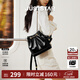 歐時(shí)納（JUST STAR）雙肩包女款2026新款輕奢通勤輕便雙肩背包書(shū)包38女神節生日禮物女