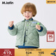 馬·拉?。∕.Latin）馬拉丁兒童羽絨服25冬裝新款男童女童螺紋領(lǐng)襯衫型輕薄羽絨服
