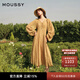 moussy 【劉亦菲同款】南法度假風(fēng)碎花浪漫優(yōu)雅連衣裙028ISX33-3711 070米色 S