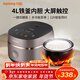 九陽(yáng)電飯煲家用鐵釜內膽多功能菜單智能預約大功率電飯鍋2-6人 【鐵釜內膽 低糖飯】 4L
