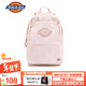 Dickies學(xué)生雙肩包DK書(shū)包背包初高中校園收納戶(hù)外旅行背包休閑帆布包 粉紅色 大包