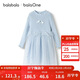巴拉巴拉balaOne童裝兒童連衣裙女2025秋冬公主裙針織網(wǎng)紗裙208425111003