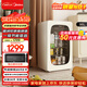 美的（Midea）可愛(ài)多96升冰吧冷藏家用客廳小冰箱辦公室冰吧茶葉飲料水果蔬菜保鮮柜小型紅酒柜JC-96GMR國家補貼