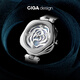 CIGA Design璽佳女表系列藝術(shù)腕表丹麥玫瑰禮盒套裝時(shí)尚女士手表 輕奢禮物 石英版（鋼帶）