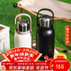 樂(lè )扣樂(lè )扣（LOCK&LOCK）大容量不銹鋼保溫壺保溫保冷水壺戶(hù)外旅行運動(dòng)水壺帶提手1.3L白色