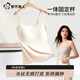 都市麗人冰絲吊帶背心內衣女一體免穿文胸罩帶胸墊無(wú)痕美背內搭打底外穿