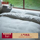 MUJI防螨羽絨被 被子鵝絨被 被芯四季被 加厚型二層式立體絎縫 雙人用