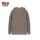 MUJI MUJI 男女通用 抓絨 套頭衛衣 無(wú)性別 男款女款 ABJ92C1A 搖粒絨 米色 XXS-XS