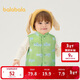 巴拉巴拉童裝兒童馬甲兩面穿背心2025新款秋冬裝羊羔絨上衣服男女寶寶衣服