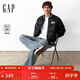 蓋璞（GAP）男女裝2025秋季新款logo仿荔枝皮羽絨服外套寬松百搭791892