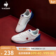 樂(lè )卡克（Le coq sportif）法國公雞2025春季新品男女同款低幫休閑運動(dòng)鞋 白/紅/藍 43