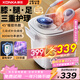 康佳（KONKA）足浴泡腳桶加熱自動(dòng)按摩2025高深足浴盆殺菌電動(dòng)洗腳盆恒溫護膝保暖老寒腿爸媽生日新年情人節禮物