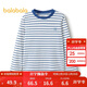 巴拉巴拉童裝兒童長(cháng)袖t恤春秋裝2025男童上衣女童打底衫寶寶209925171202