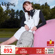 凱浦林【新年情人節禮物】kipling2026春夏新款電腦雙肩背包|SEOUL系列 M-巖石灰