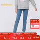 巴拉巴拉女童牛仔褲2025春裝兒童小腳褲子中大童時(shí)尚繡花長(cháng)褲209125108005