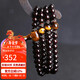 妍韻珠寶帶金星正宗印度小葉紫檀手串佛念珠虎眼石轉運檀香男女士手鏈6mm